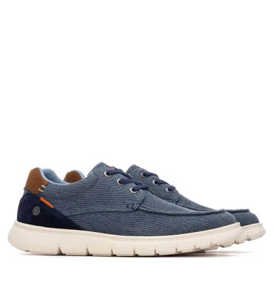 XTI REFRESH 175534 Zapato hombre textil, NAVY